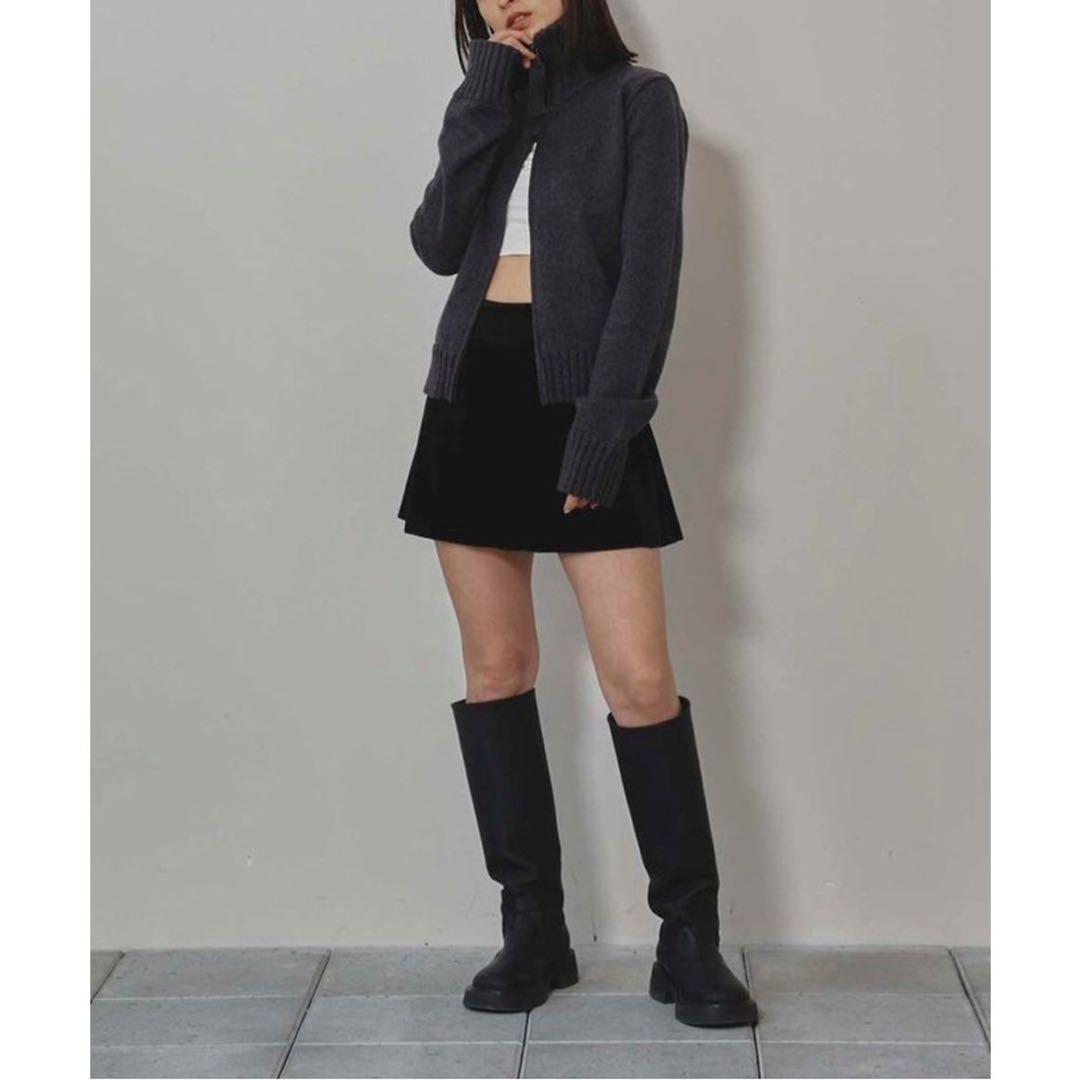 美品 TODAYFUL Velour Square Skirt / 38