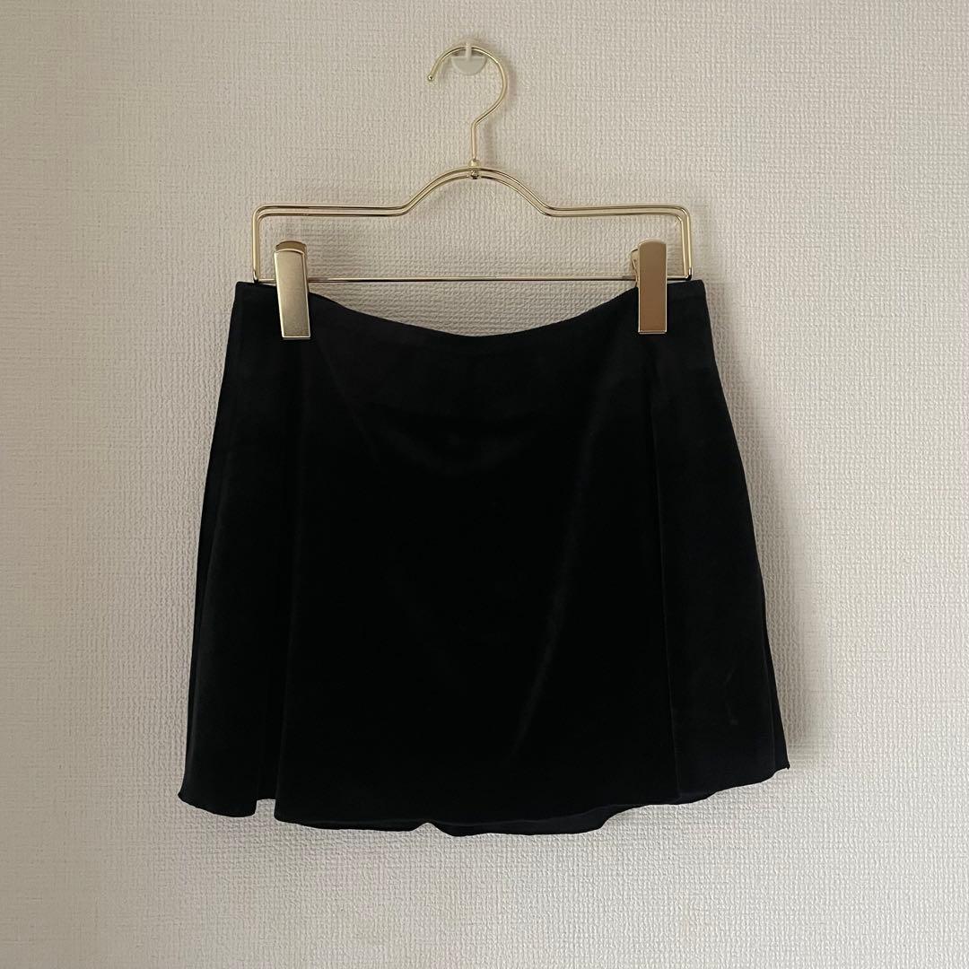 美品 TODAYFUL Velour Square Skirt / 38