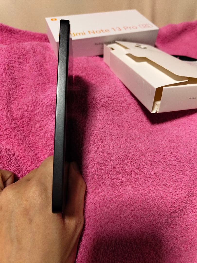 Redmi Note 13 Pro 5G XIG05 ブラック 本体