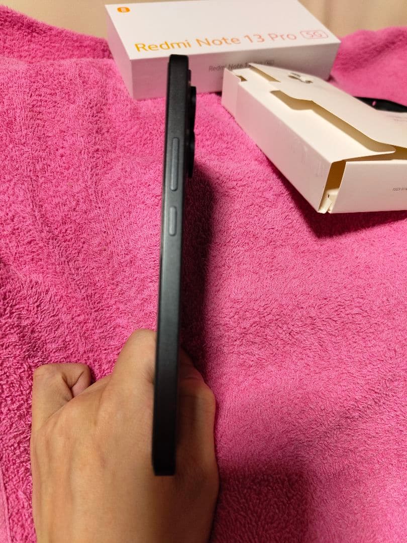 Redmi Note 13 Pro 5G XIG05 ブラック 本体