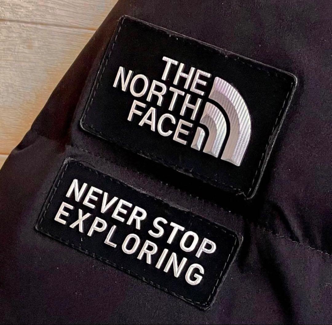THE NORTH FACE ブラック ダウンジャケット ロング丈