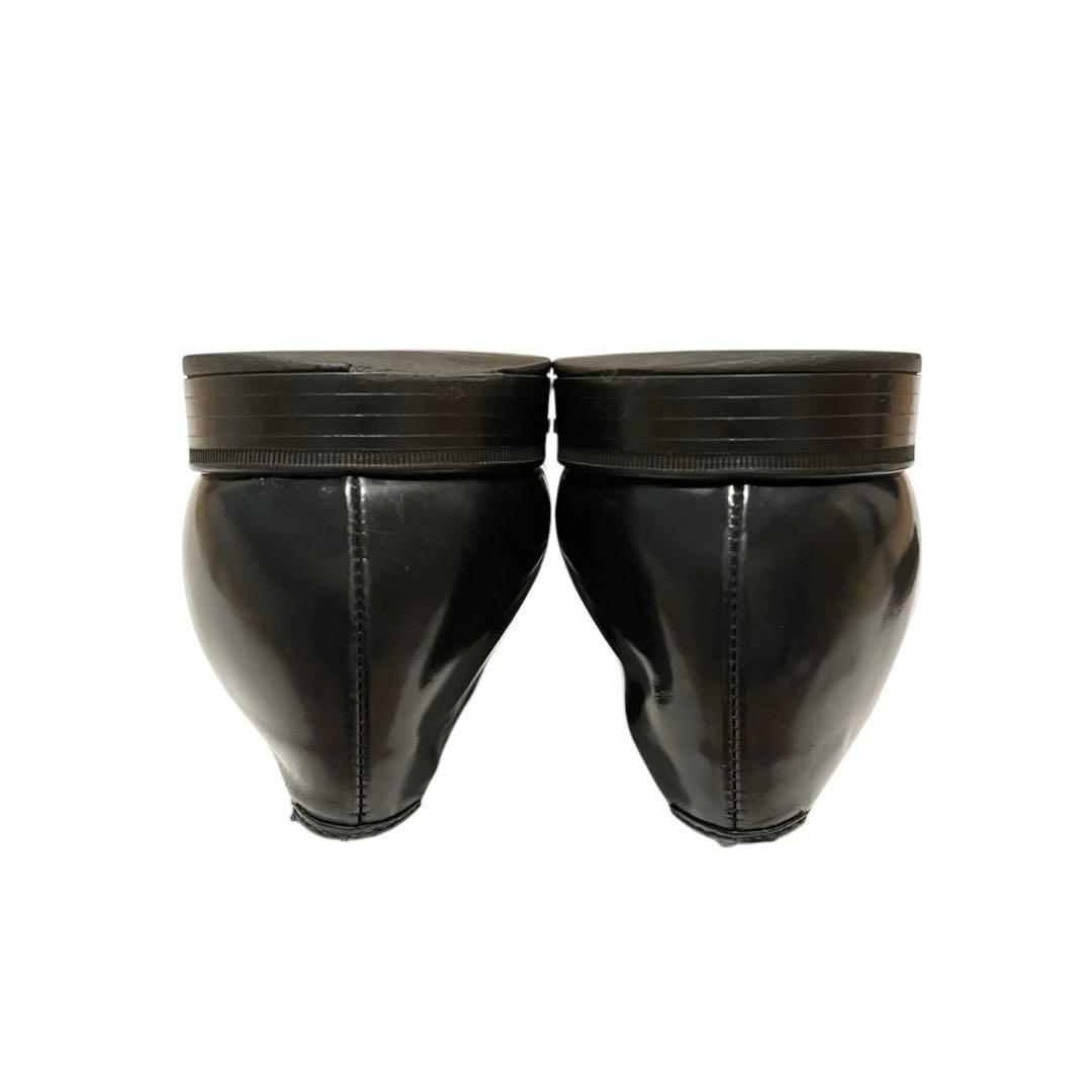 【美品】◾️PRADA◾️ドレスシューズ◾️プレーントゥ◾️ブランドロゴ◾️ブラック