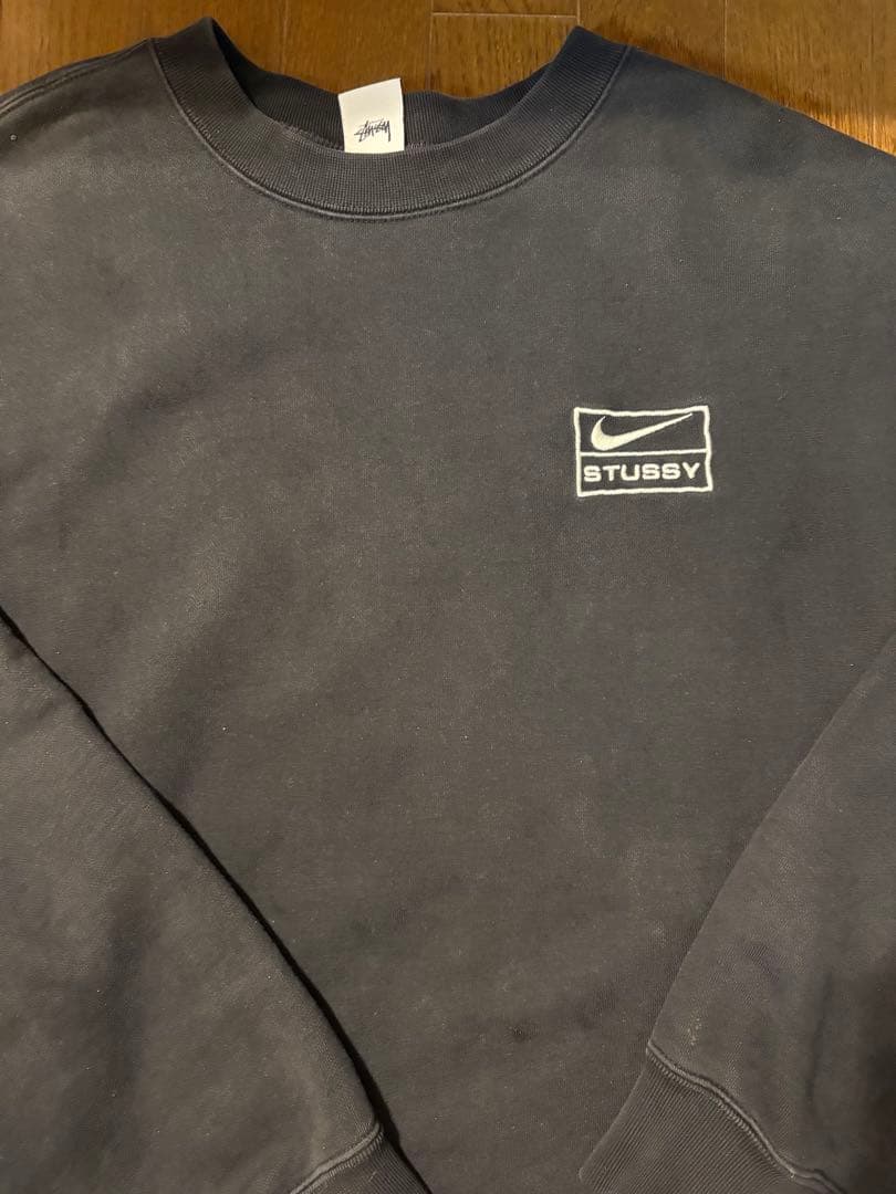 NIKE STUSSY コラボ スウェット XL ブラック