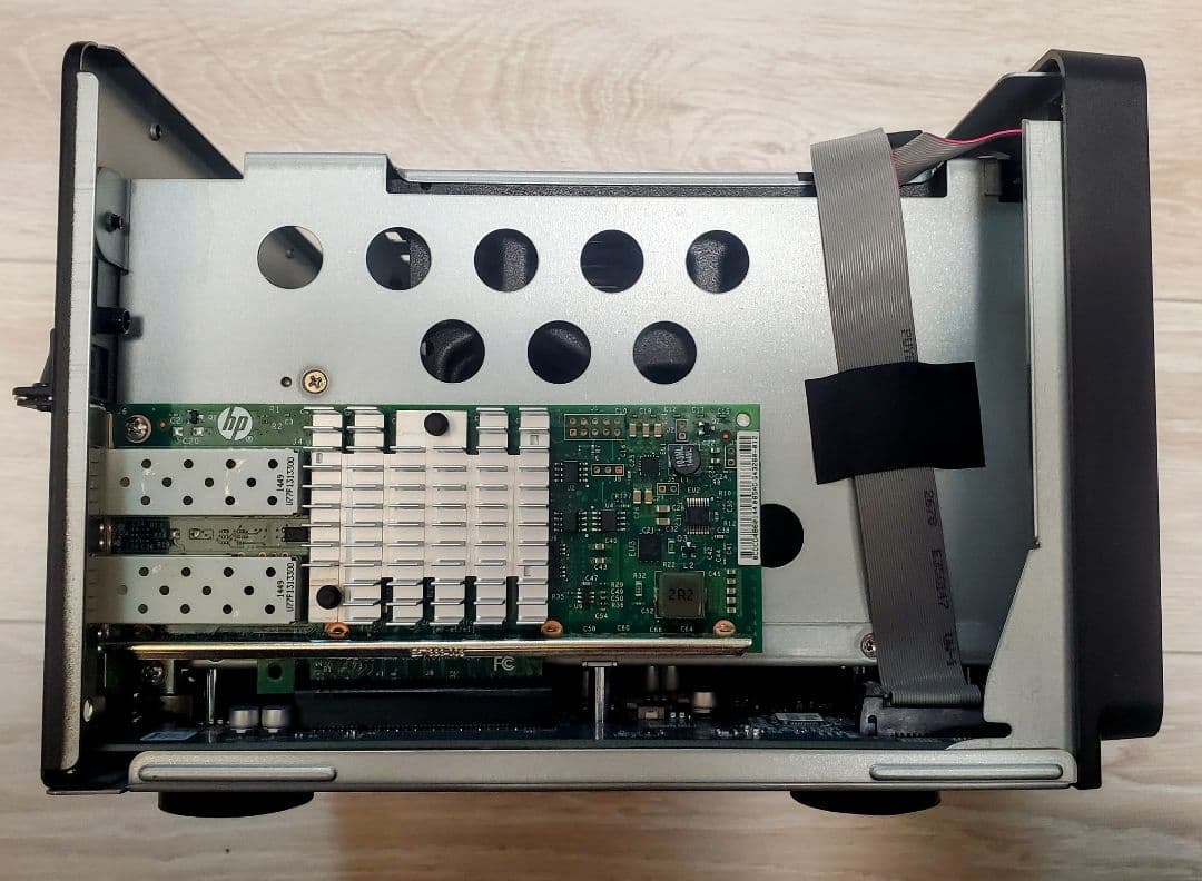 DS1517+ 16G & 10G-SFP+NWカード & HDD計2.5T
