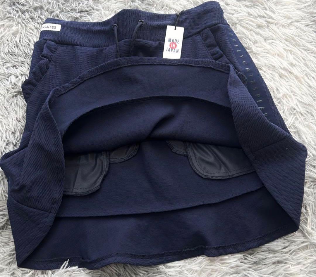 パーリーゲイツ　　ネイビー フード付きジャケット レディース