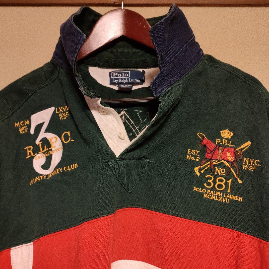 ビックサイズＸＸｌ★Polo Ralph Lauren★ラガーシャツ 381