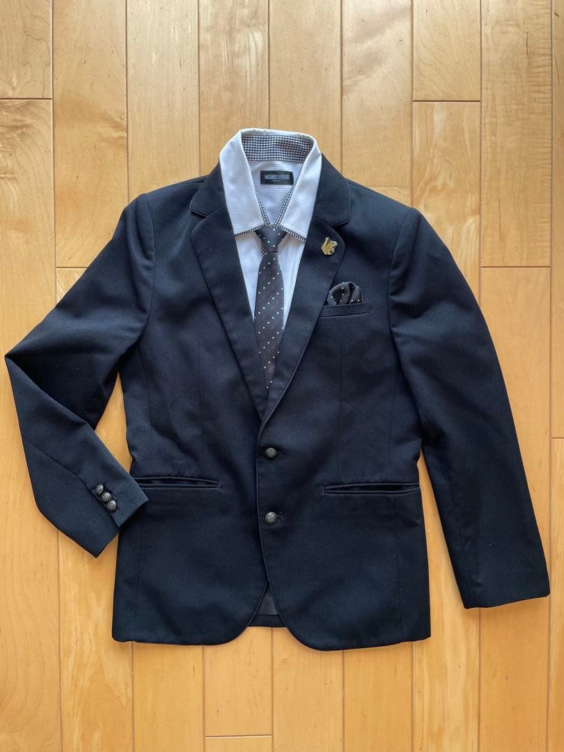 ミチコロンドンMICHIKO LONDONスーツ160卒業式フォーマル一式