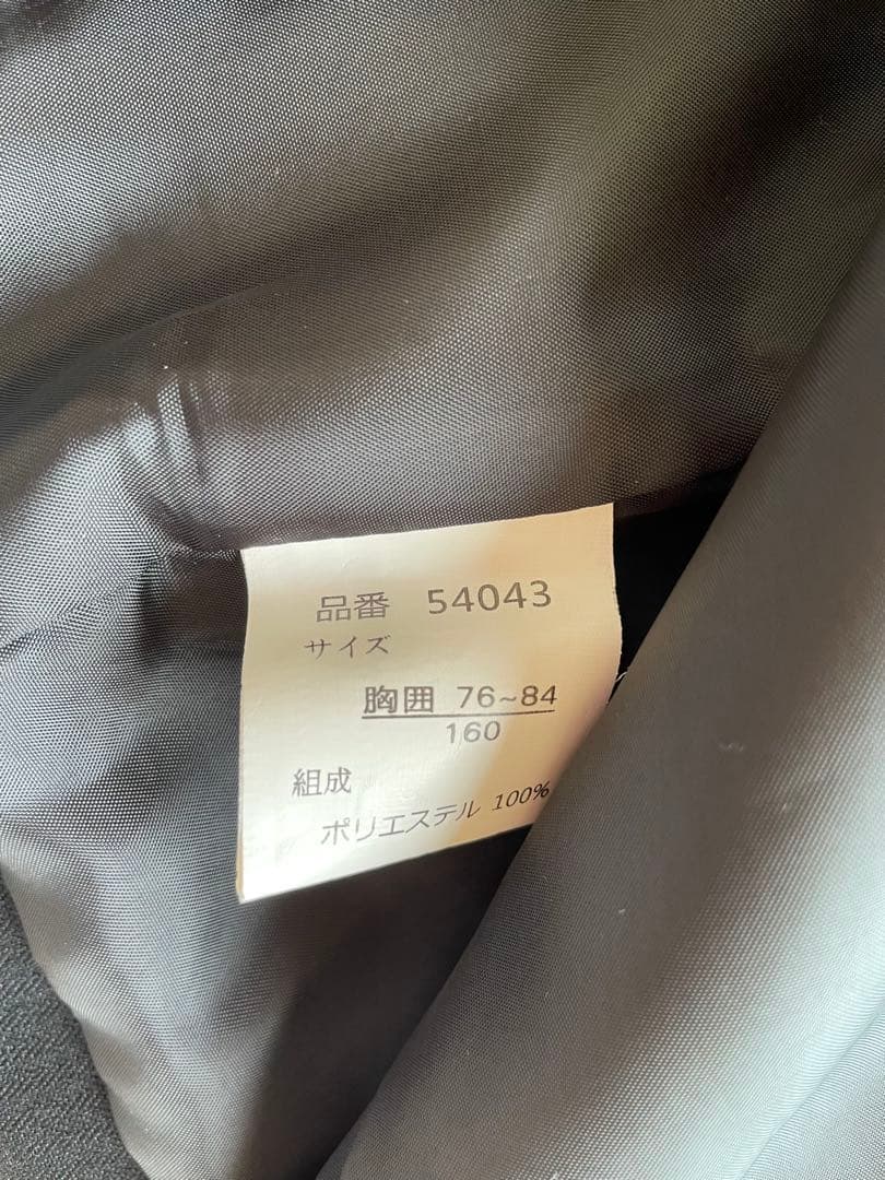 ミチコロンドンMICHIKO LONDONスーツ160卒業式フォーマル一式