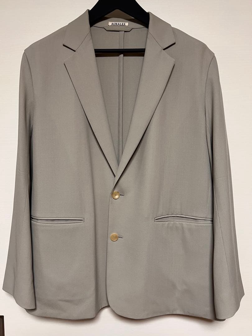 【人気】 AURALEE HARD TWIST WOOL DOBBY テーラード