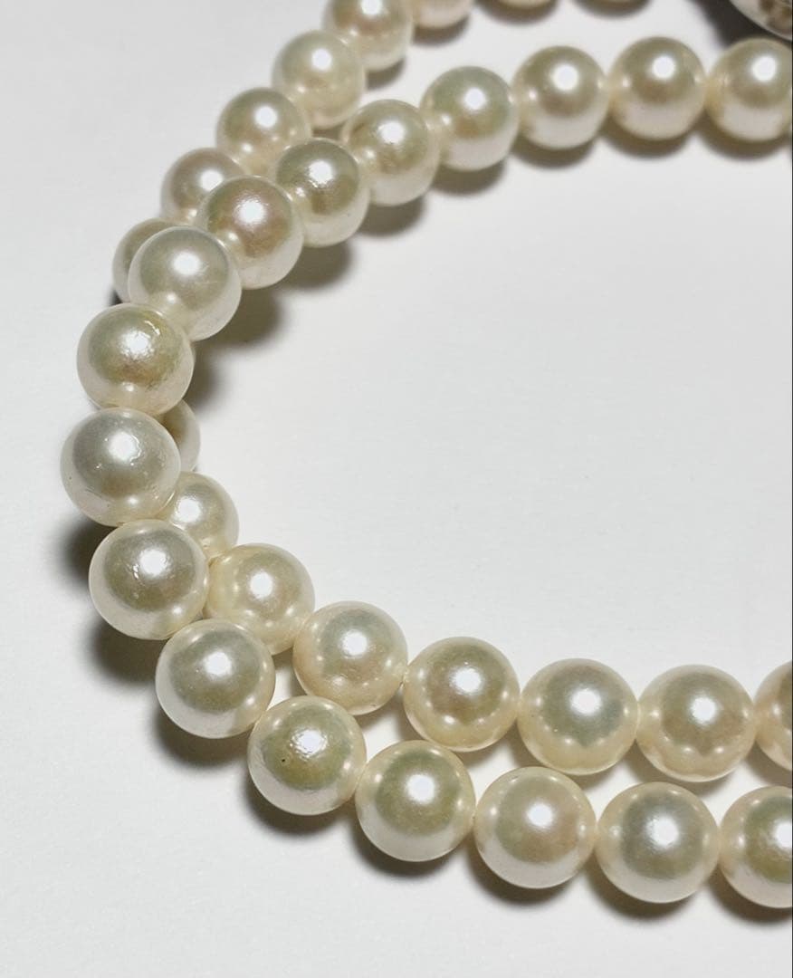 あこや真珠 ネックレス　パール　約7mm テリ良好　入学　卒業式　冠婚葬祭