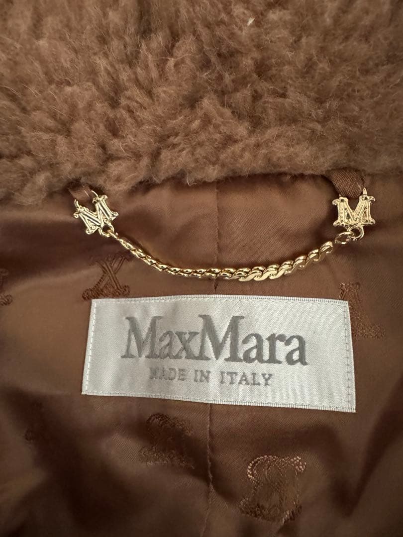 美品 MaxMaraティディベアケープ