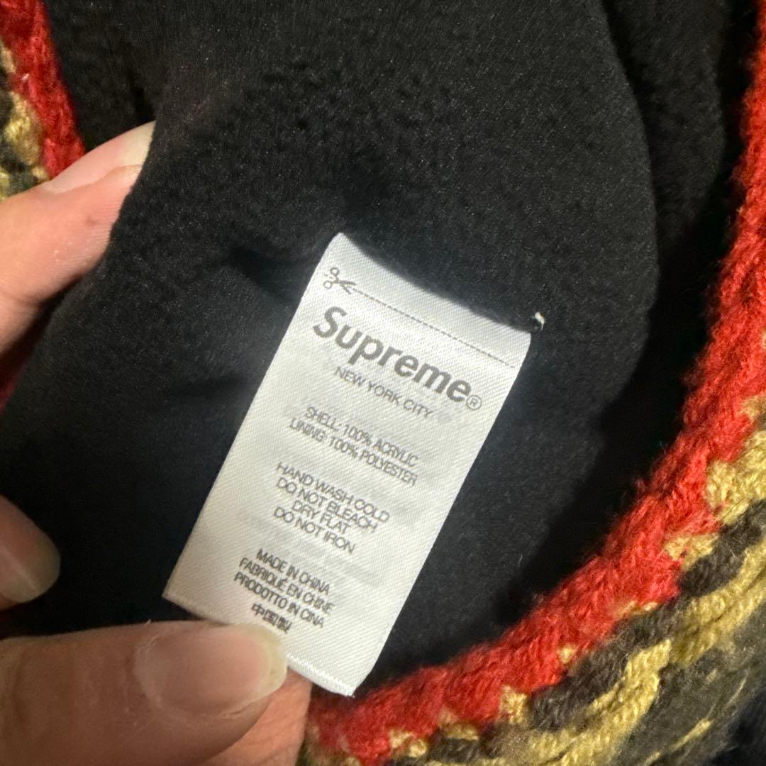 Supreme ニット帽 オリーブグリーン