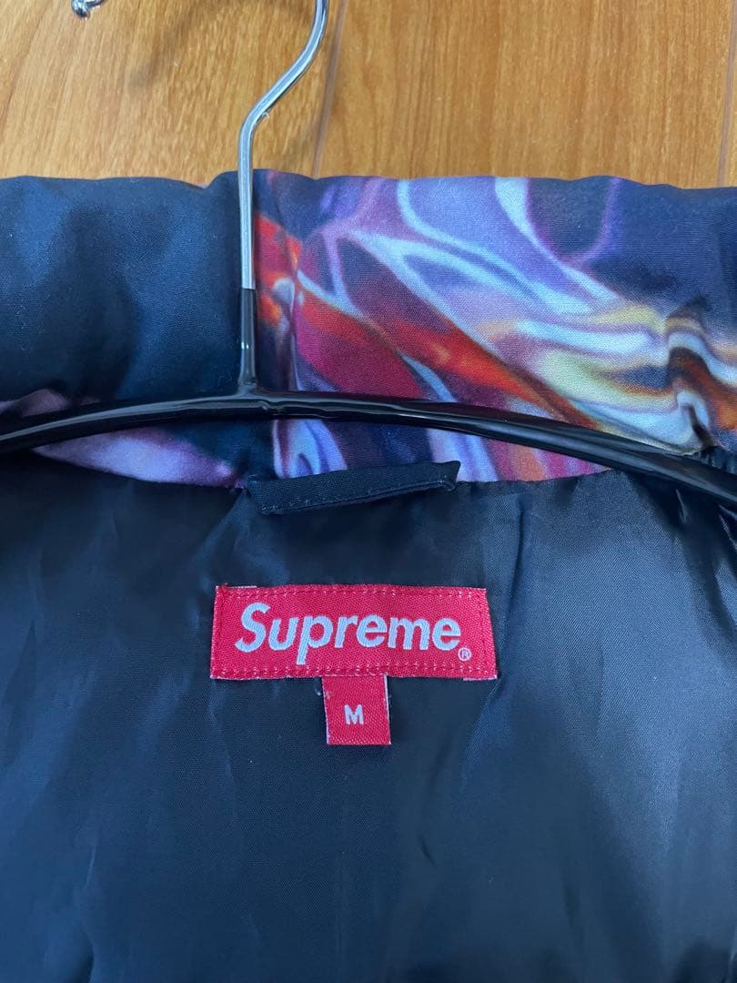 supreme カジノ グラッフィック ダウンジャケット シュプリーム M