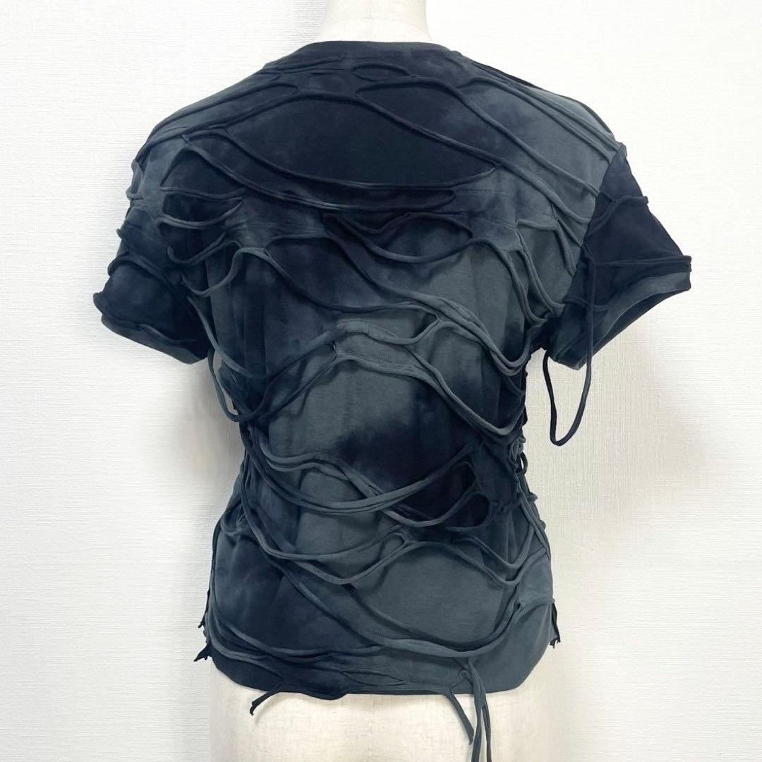 完売品✨ DIESEL Dロゴ タイダイ ダメージ加工 カットソー