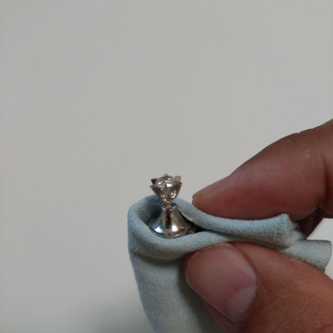 『最終値下』プラチナ Pt 0.37ct一粒ダイヤモンド ネクタイピン