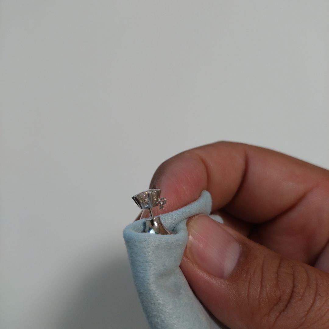 『最終値下』プラチナ Pt 0.37ct一粒ダイヤモンド ネクタイピン