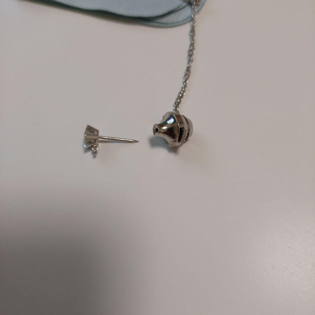 『最終値下』プラチナ Pt 0.37ct一粒ダイヤモンド ネクタイピン