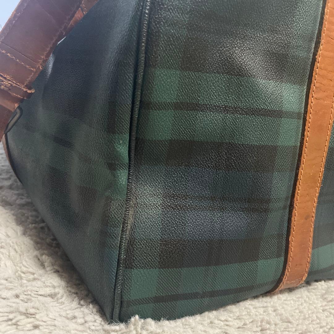 POLO RALPH LAUREN ボストンバッグ 2wayチェック柄 大容量