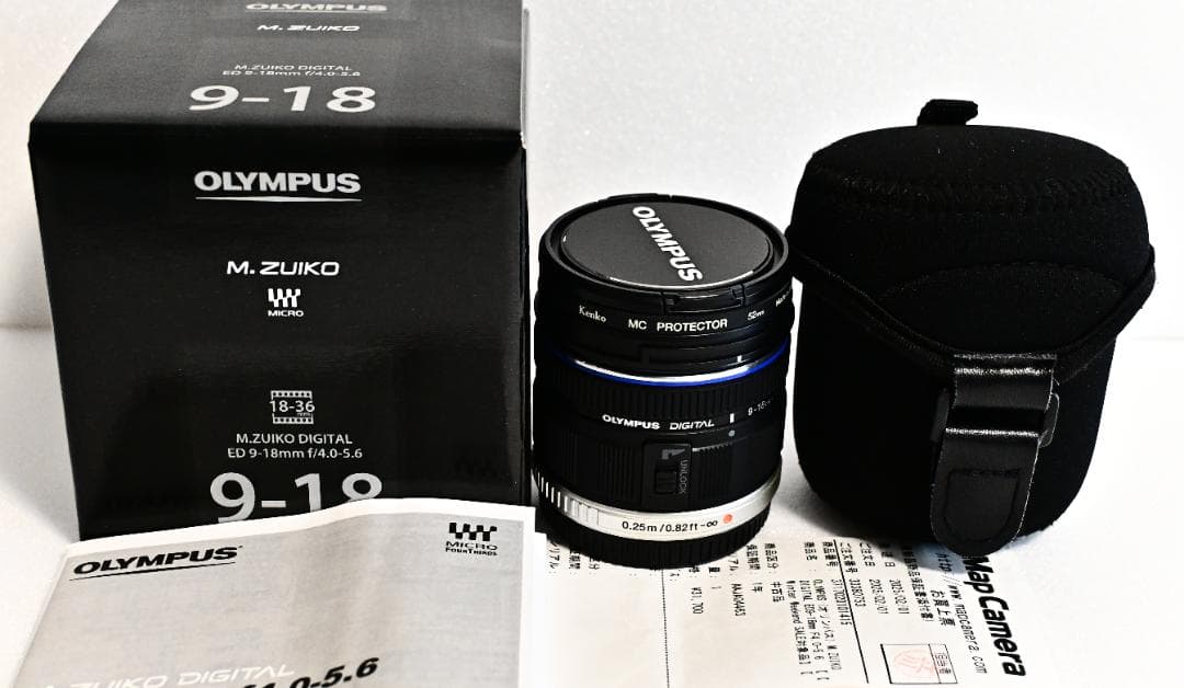 M.ZUIKO DIGITAL ED 9-18mm F4.0-5.6 美品