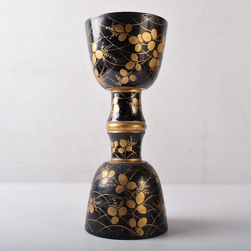 和楽器　和太鼓　鼓胴　秋草蒔絵胴　V　R8406