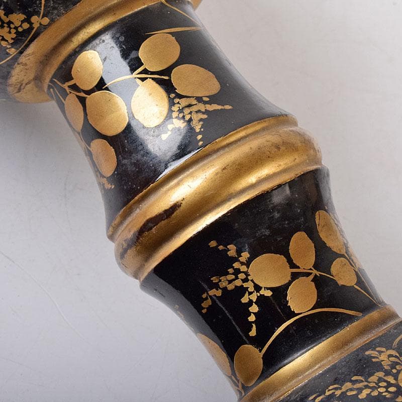 和楽器　和太鼓　鼓胴　秋草蒔絵胴　V　R8406