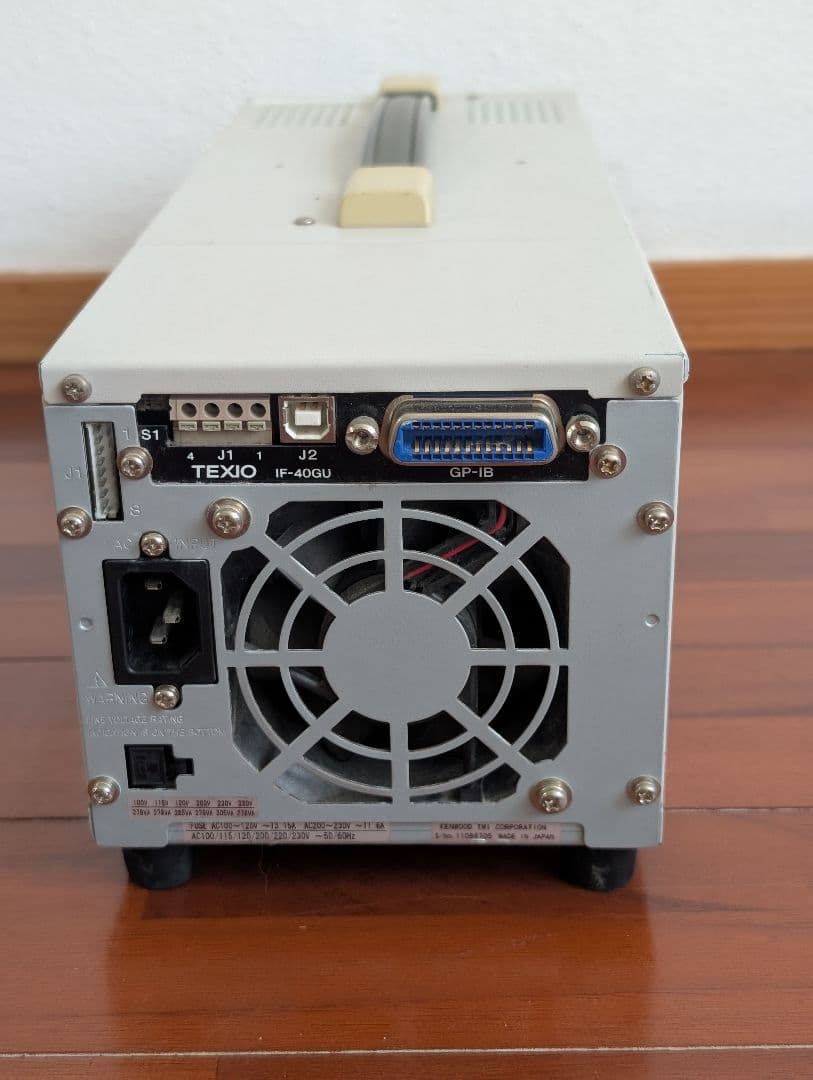 TEXIO PW18-3ADP 2出力直流安定化電源