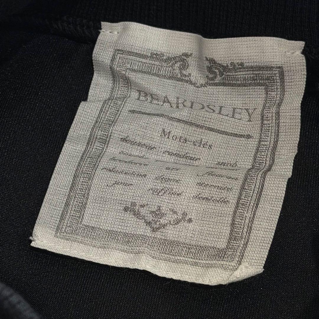 ビアズリー　ハイネック袖パフダンボールワンピース　24AW　タグ付き　日本製　黒