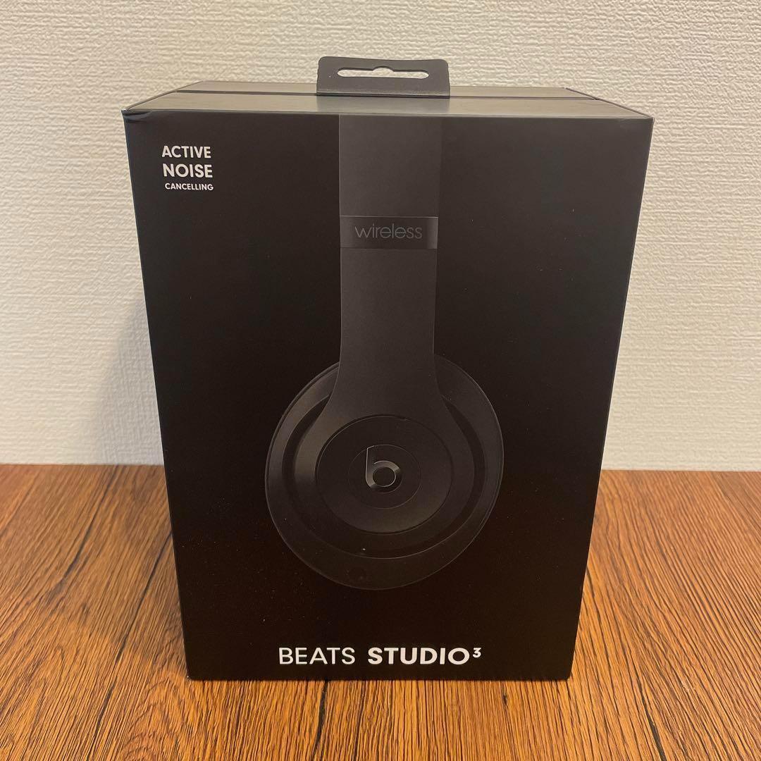 良品☆ BEATS STUDIO3 WIRELESSマットブラック
