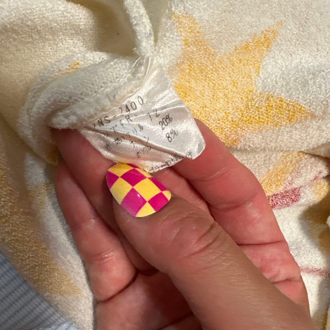 初期　HYSTERIC GLAMOUR 星柄　タオル生地　Tシャツ