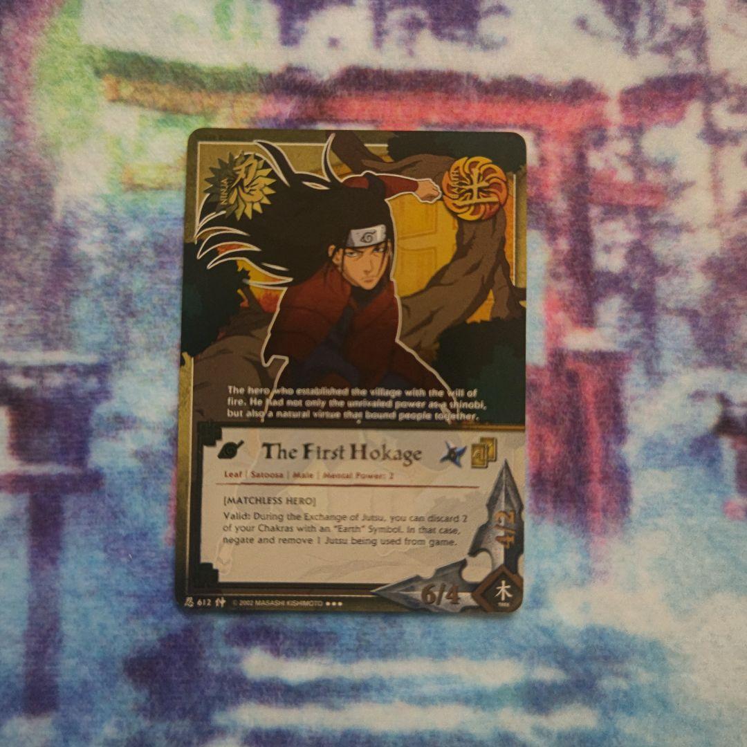 NARUTO ナルトカードゲーム CCG 初代火影 SR