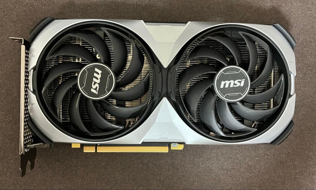 [ジャンク] MSI RTX 4070 2X Ventus OC 12GB