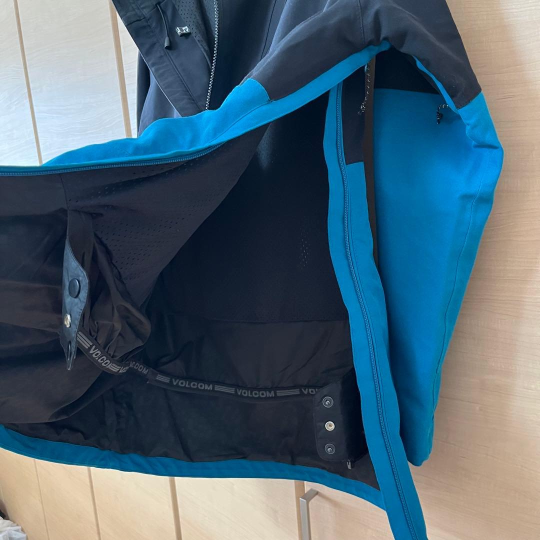 VOLCOM スノーボードウェア アノラック L 青/黒