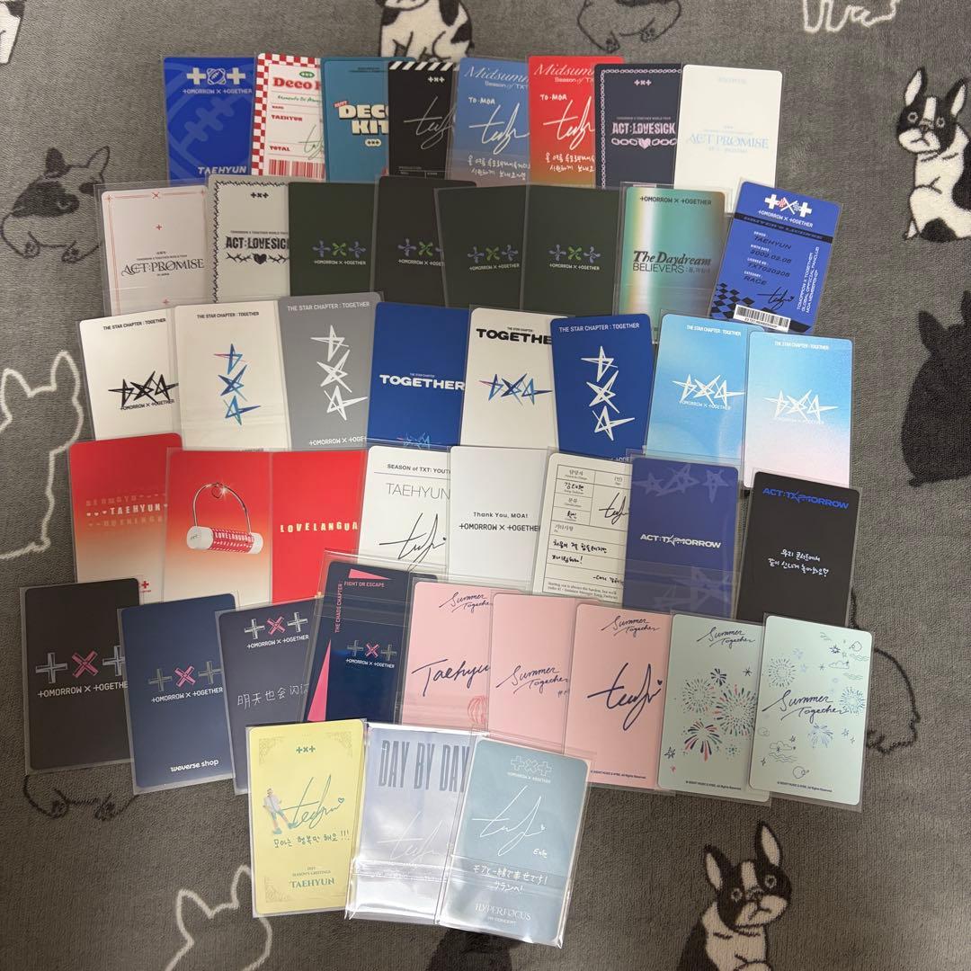 TXT TAEHYUN テヒョン フォトカード トレカ まとめ⑦