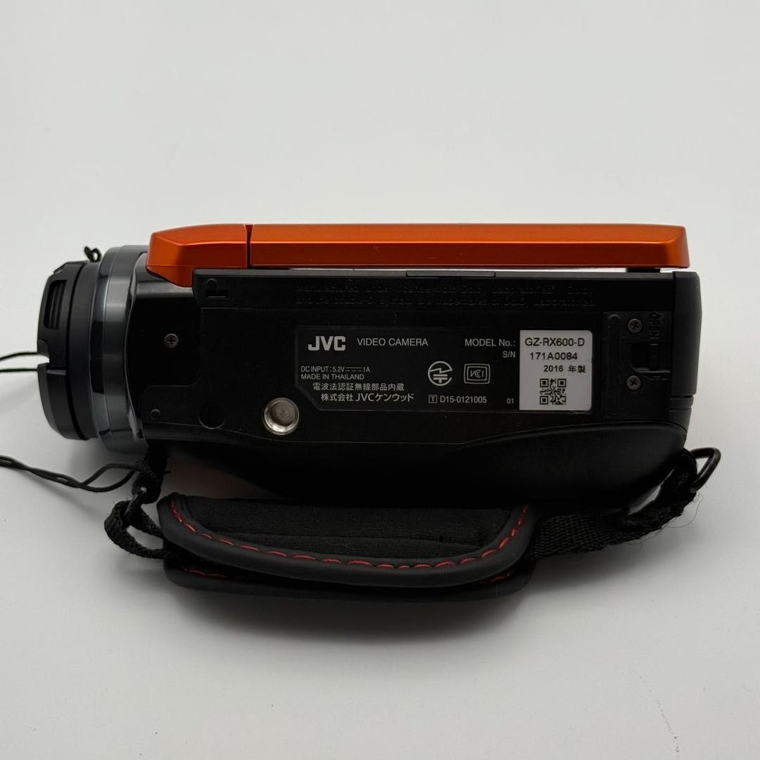 JVC EverioR GZ-RX600-D オレンジ　箱付き