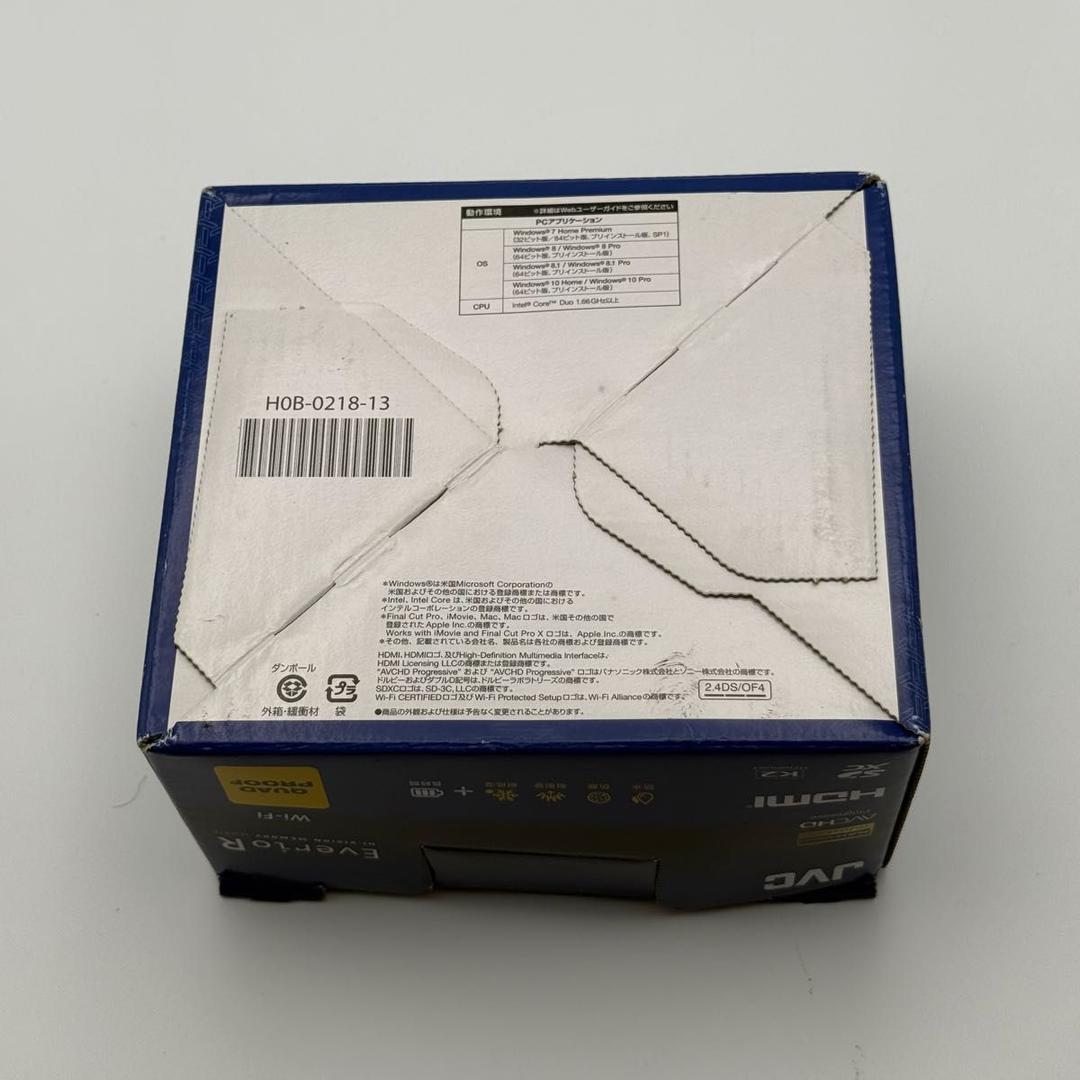 JVC EverioR GZ-RX600-D オレンジ　箱付き