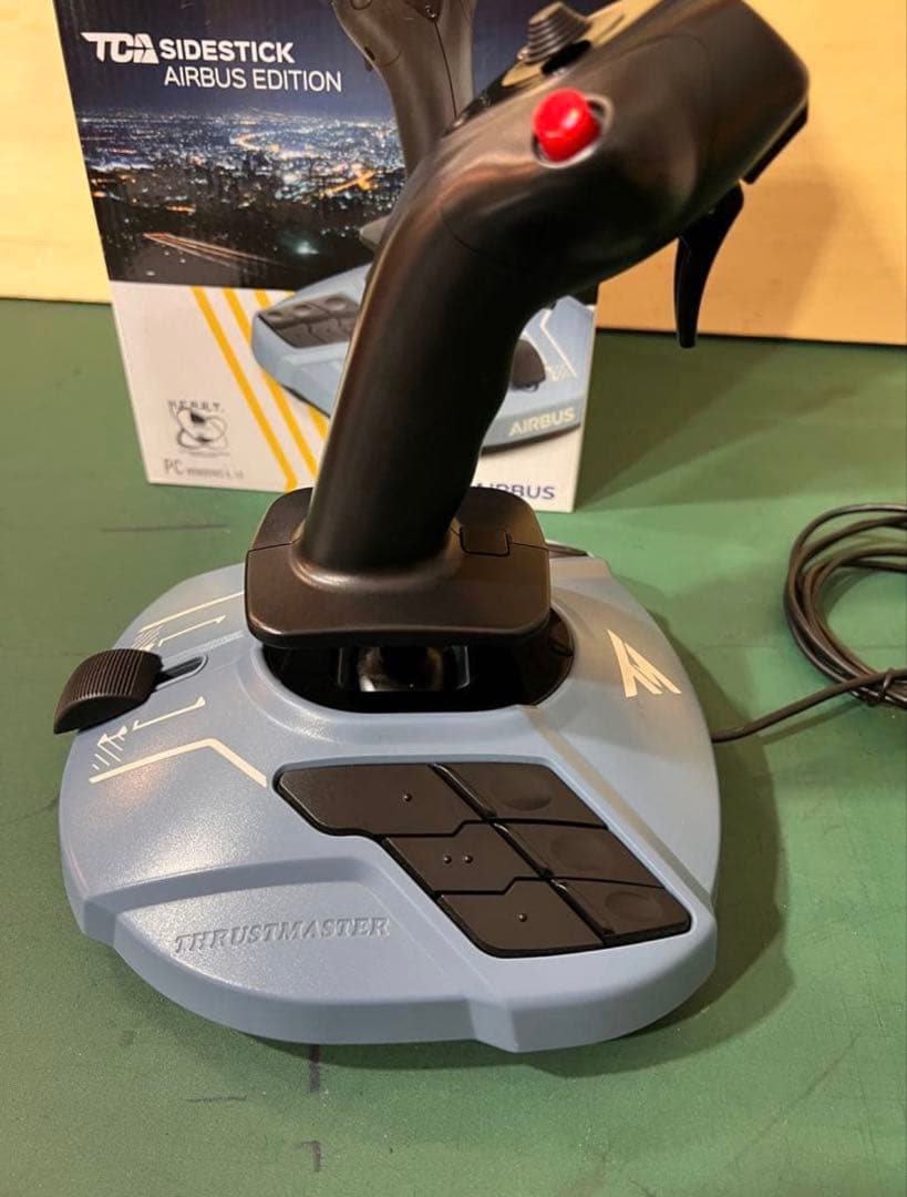 PC用ゲームコントローラー・コンバーター TCA SIDESTICK & QUADRANT AIRBUS EDITION