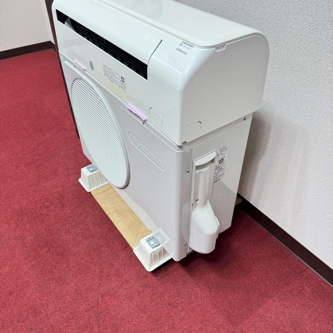 東京23区配送無料　美品コロナ4.0kw　2021年製　14畳用　洗浄/除菌済み