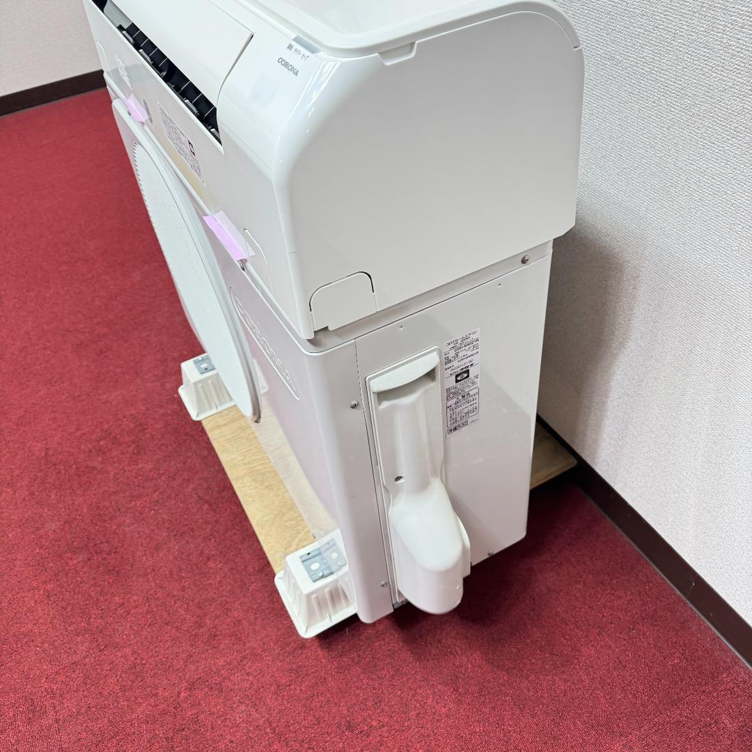 東京23区配送無料　美品コロナ4.0kw　2021年製　14畳用　洗浄/除菌済み