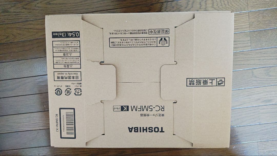 TOSHIBA RC-5MFM K 炊飯器 0.54L 黒