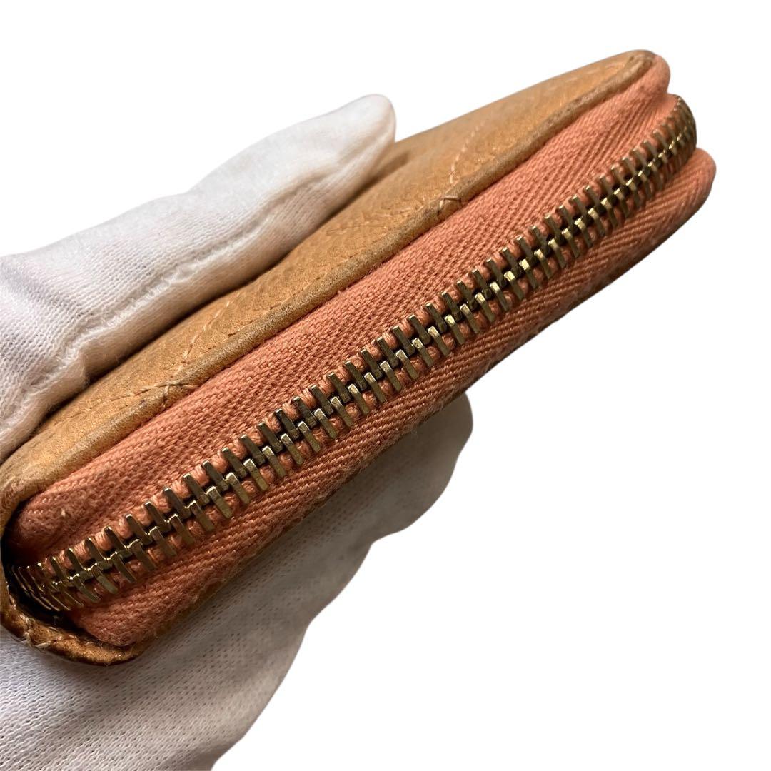 ♡*り様 CHANEL マトラッセ ココマーク キャビアスキン ラウンドファスナ