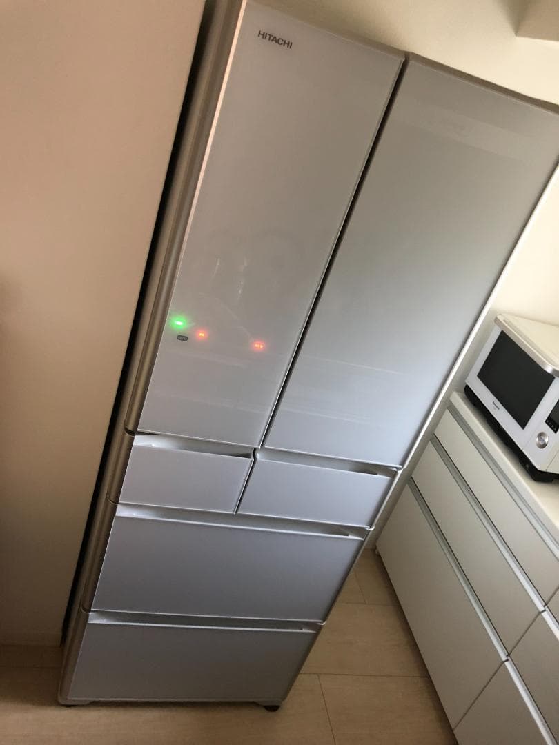 【HITACHI】冷蔵庫505L 真空チルド R-XG5100G 美品