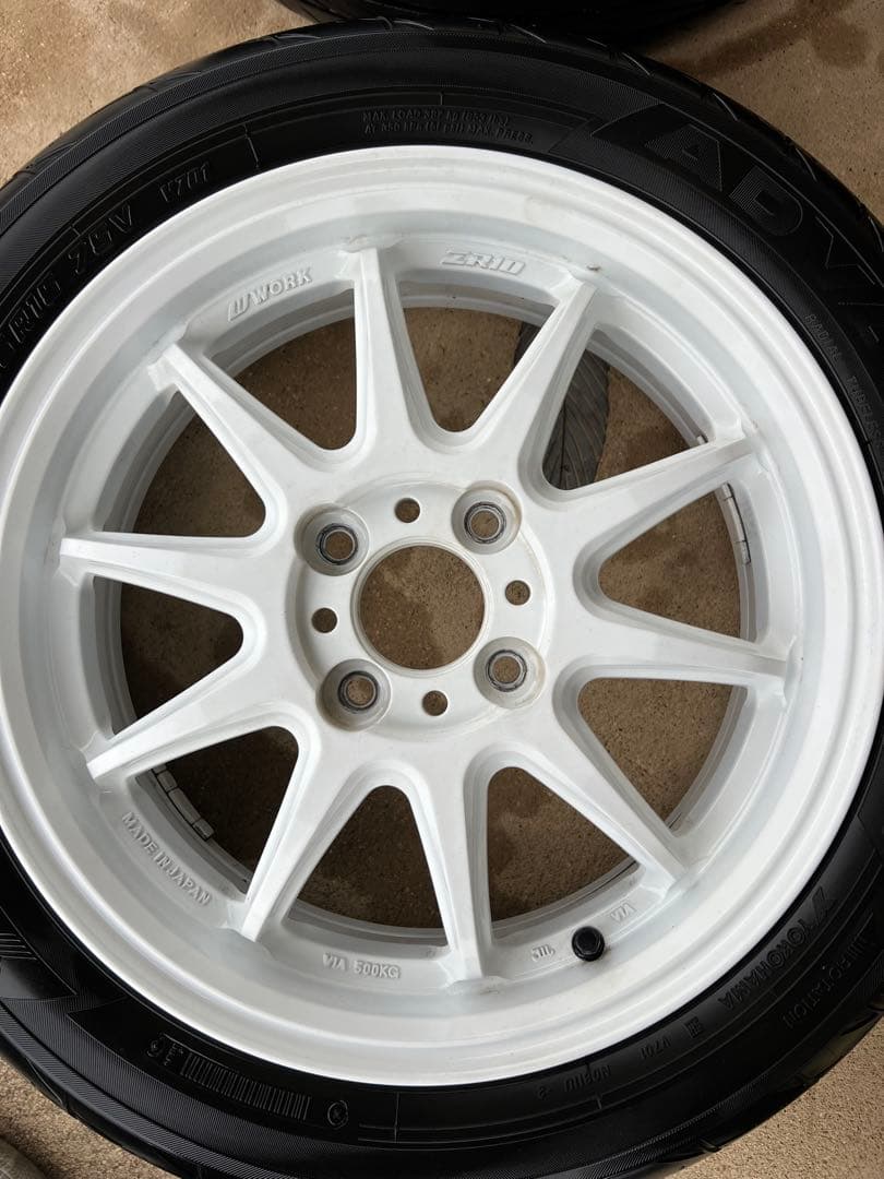 work emotion zr10 4本 タイヤホイールセット