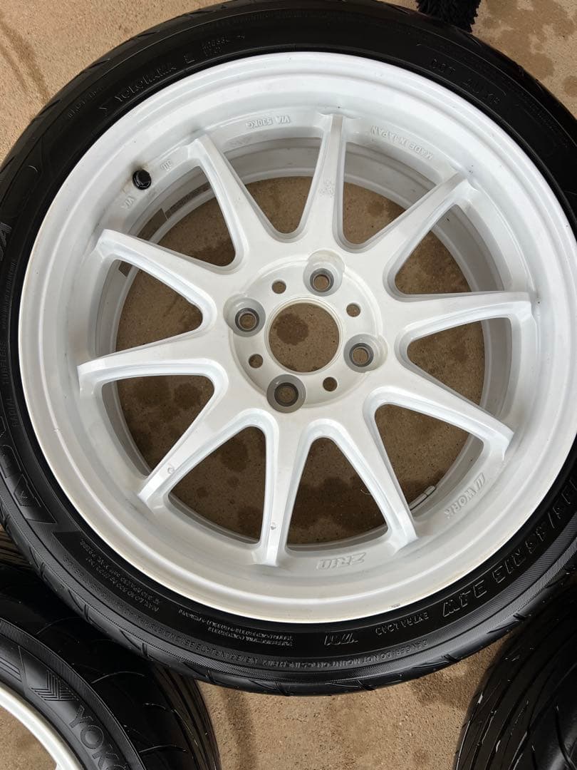 work emotion zr10 4本 タイヤホイールセット