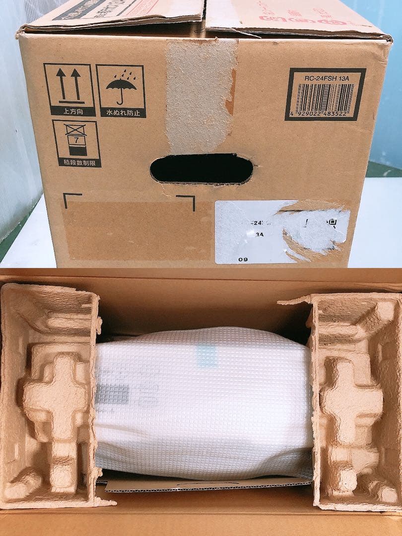 通電OK 未使用保管品 リンナイ ガスファンヒーター 都市ガス用 17年製