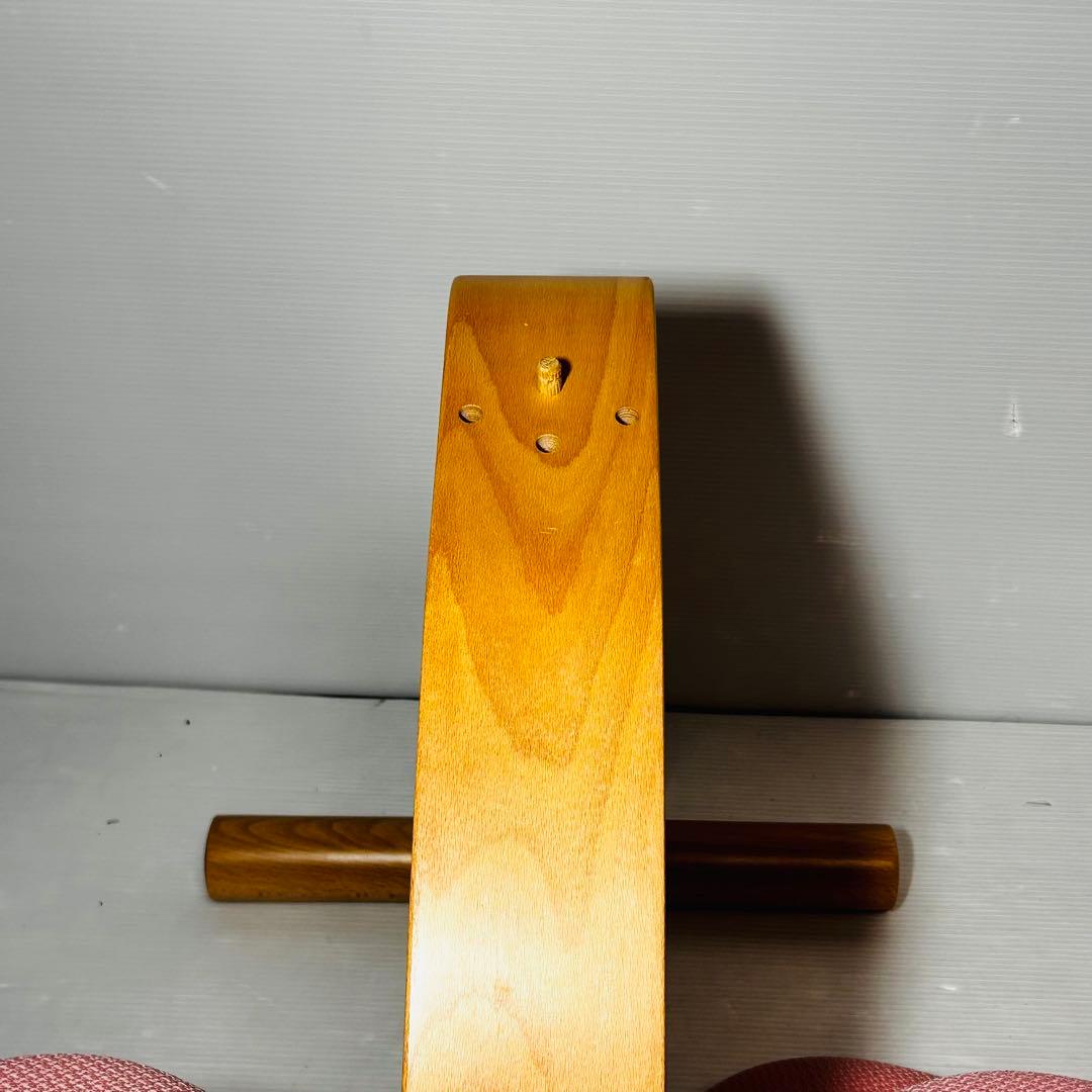 【美品】サカモトハウス バランスチェアイージー　ピンク