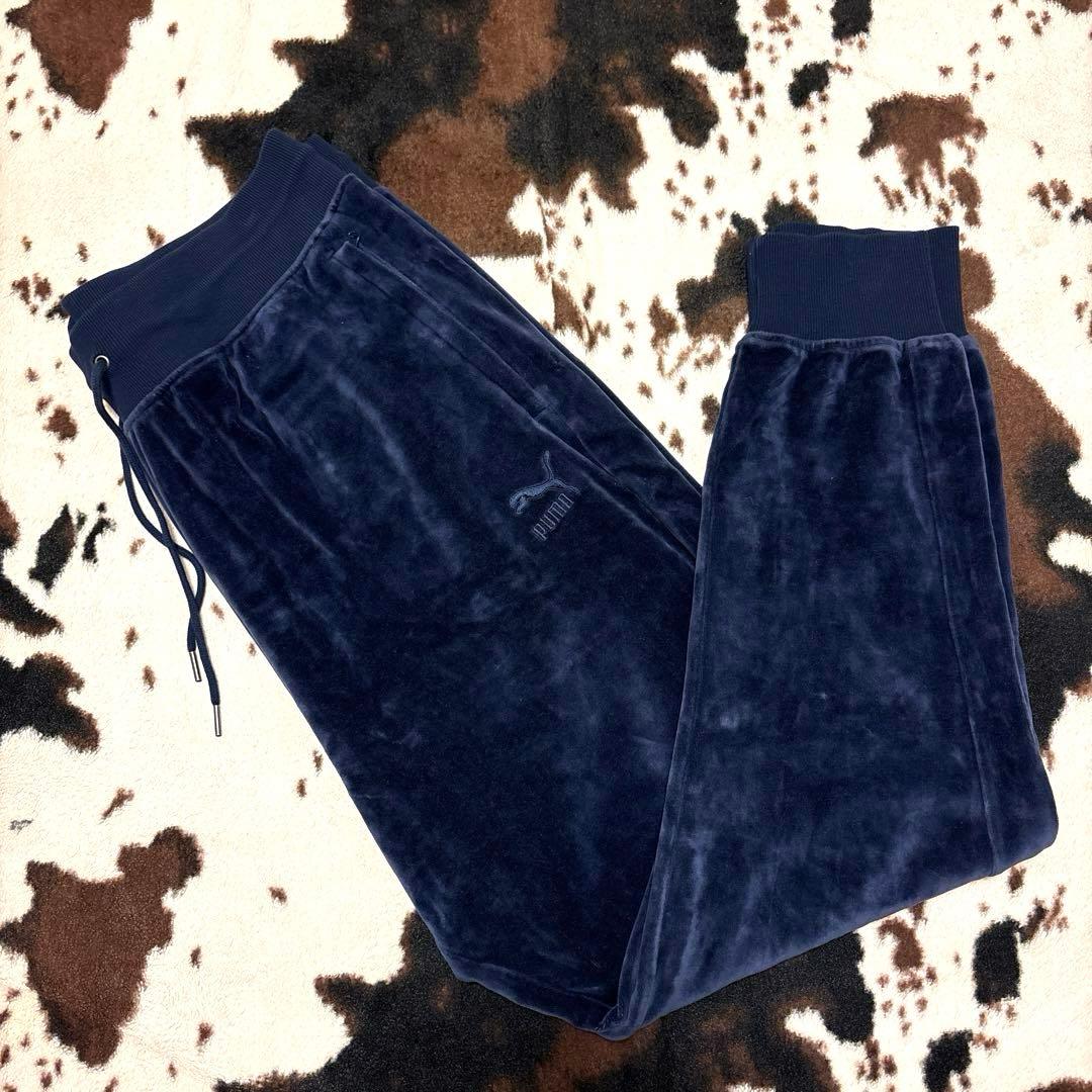 puma プーマ T7トラックジャケットパンツ セットアップ ベロア