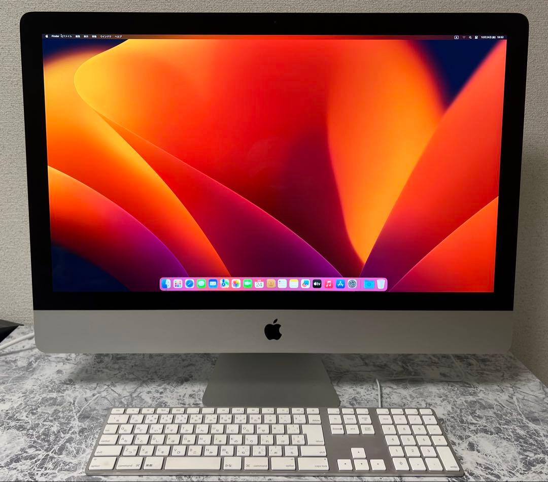 Macデスクトップ iMac Retina 5K 27inch 2017 A1419 Core i7