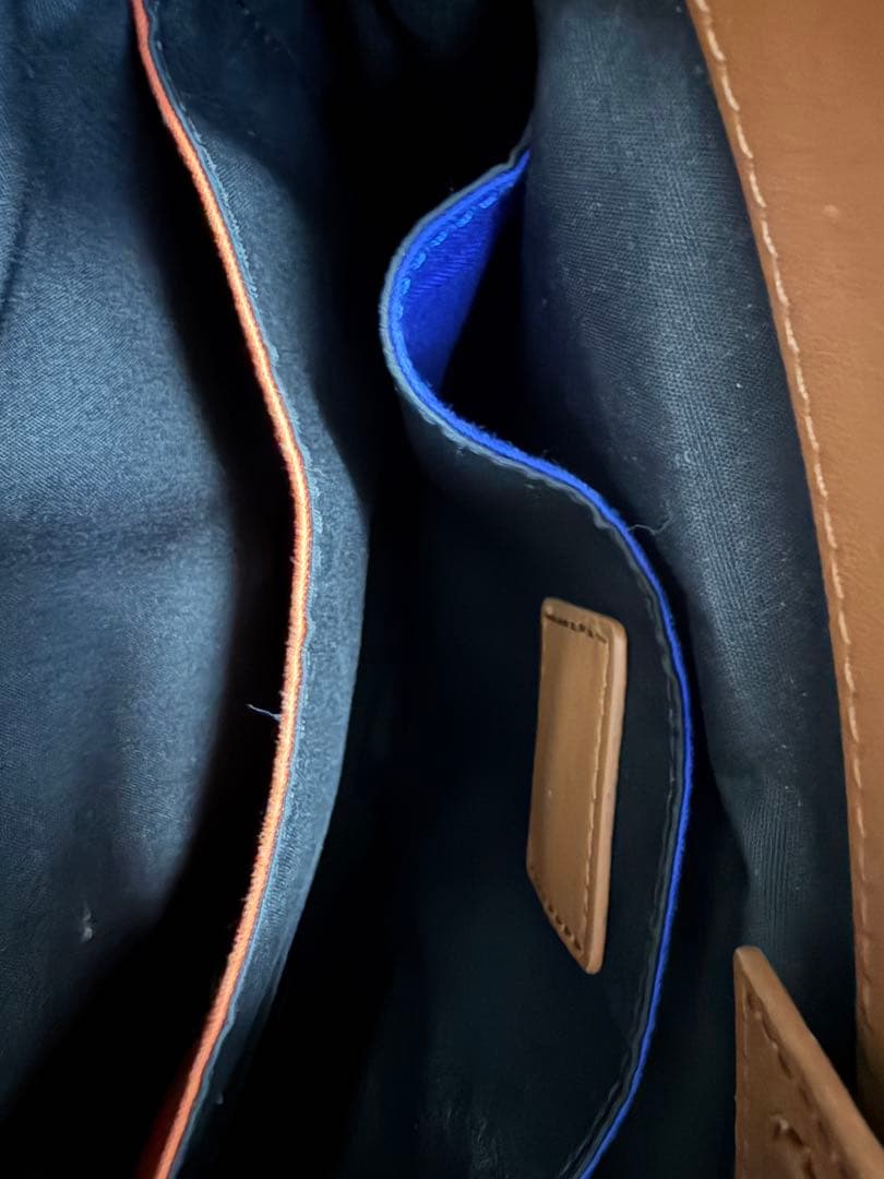 【格安】ポールスミス ブランデッドカラーエッジ クロスボディバッグ レザー