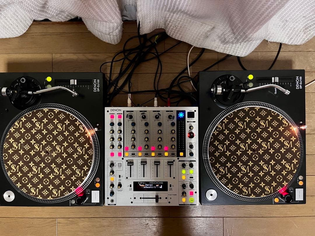 DJセット　DENON DP-DJ100 DN-X1500S