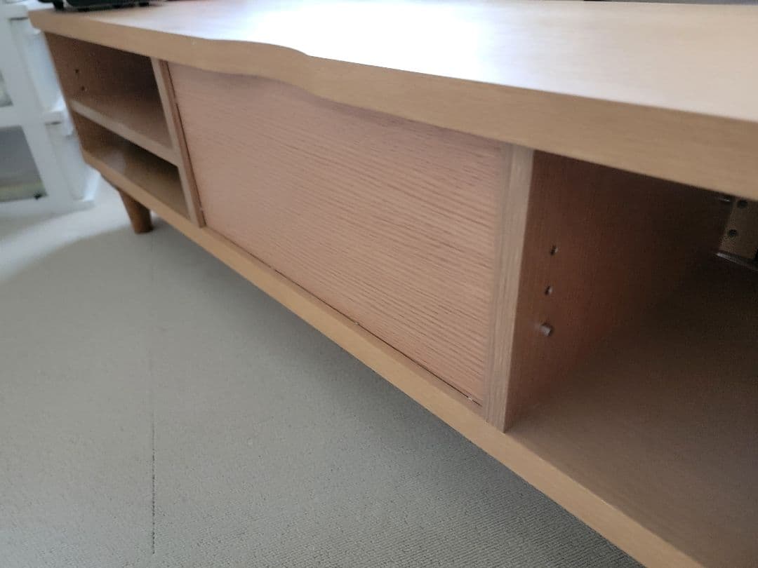 ナチュラルウッド　引き出し　テレビ台